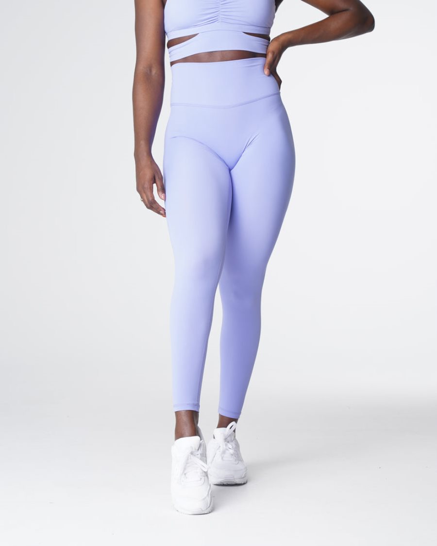 Leggins NVGTN Signature 2.0 Mujer Moradas Claro España | uaypmoSf