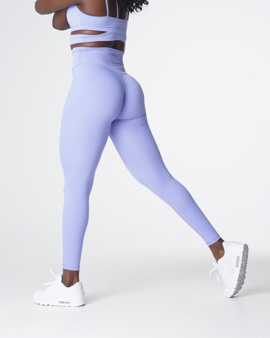 Leggins NVGTN Signature 2.0 Mujer Moradas Claro España | uaypmoSf