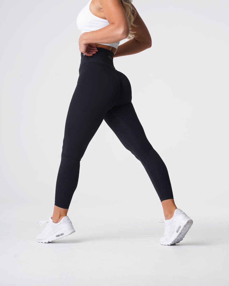 Leggins NVGTN Signature 2.0 Mujer Negras España | 4GnxSmua