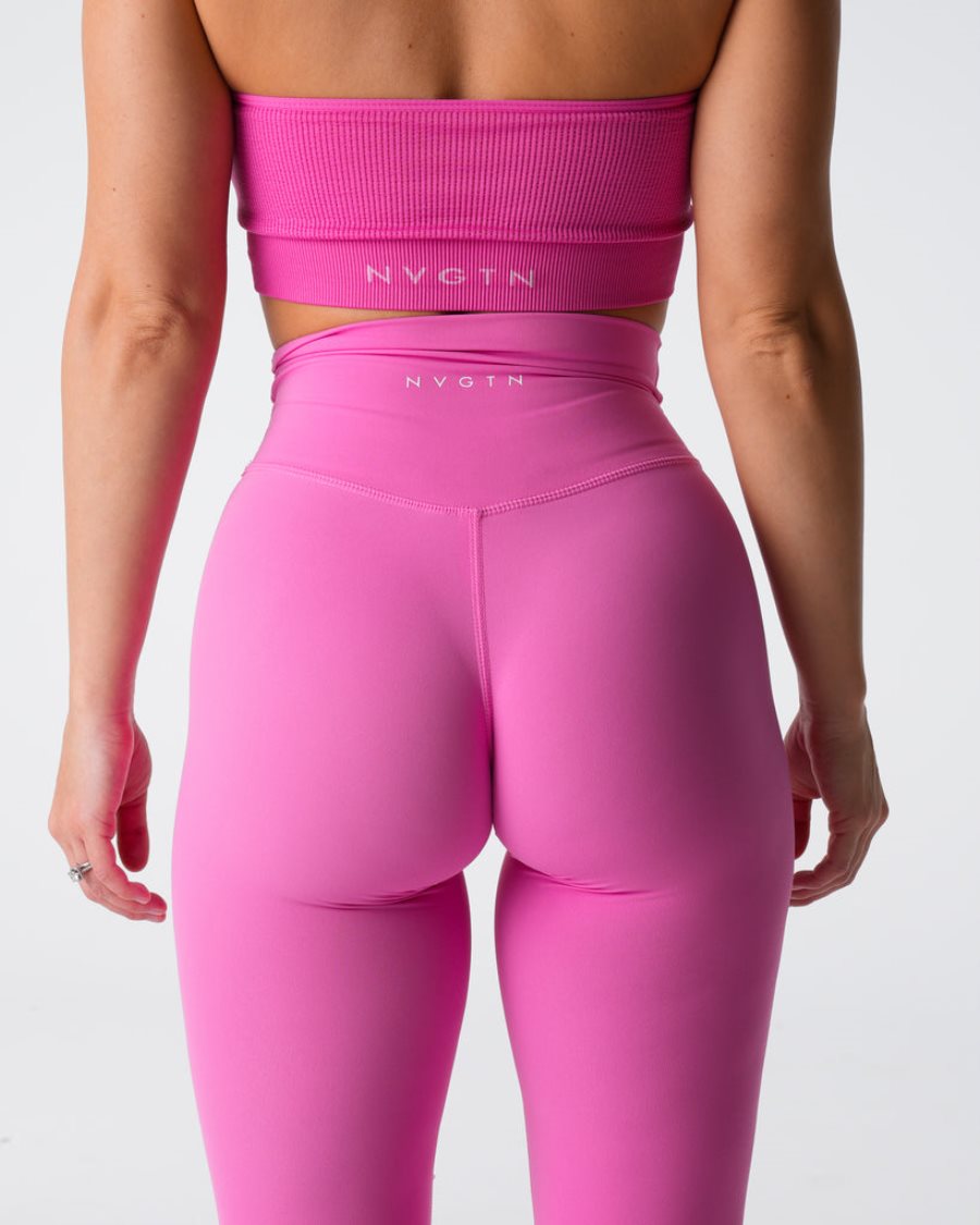 Leggins NVGTN Signature 2.0 Mujer Rosas España | ieOX03di