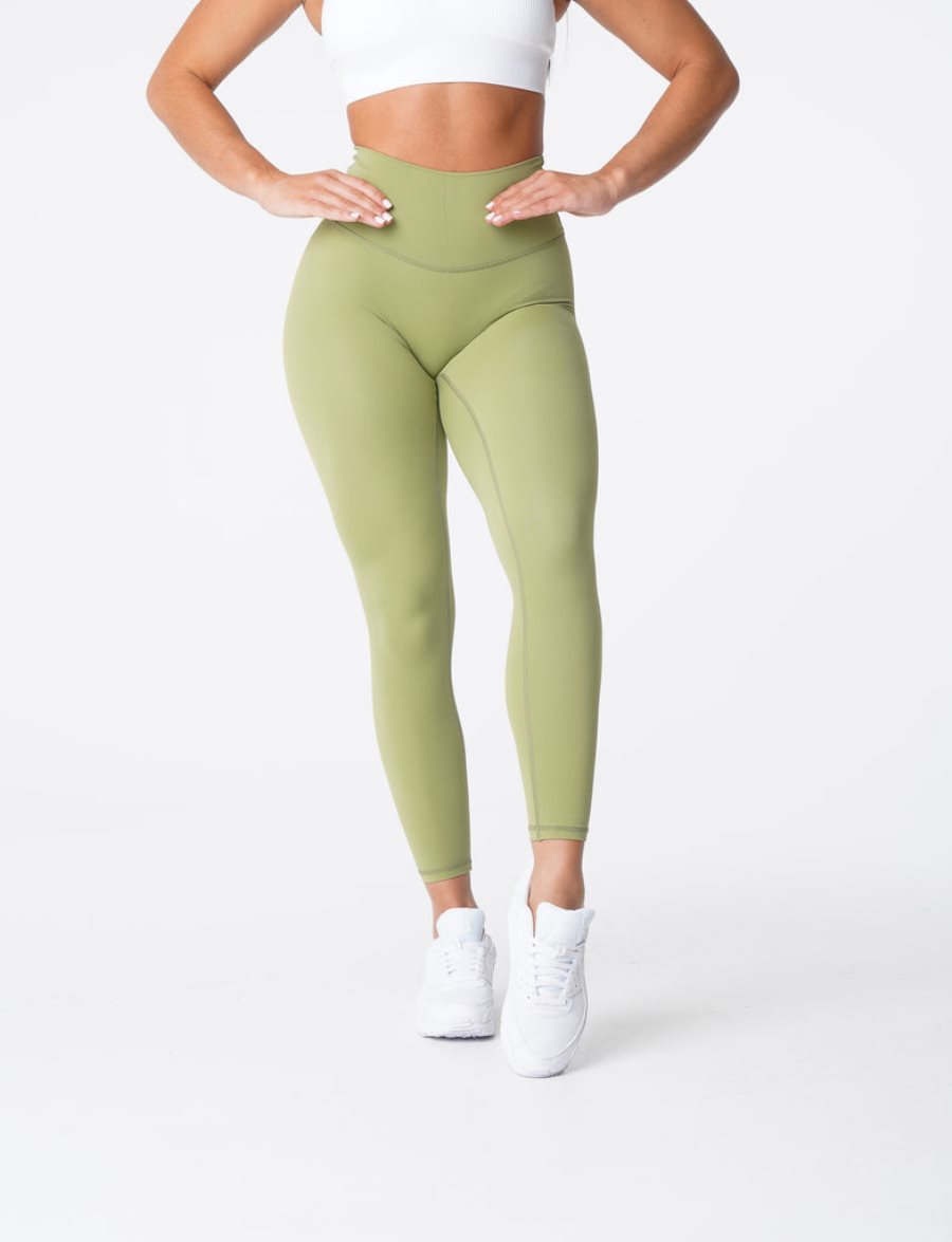 Leggins NVGTN Signature 2.0 Mujer Verde Oliva España | Zs97q7LY