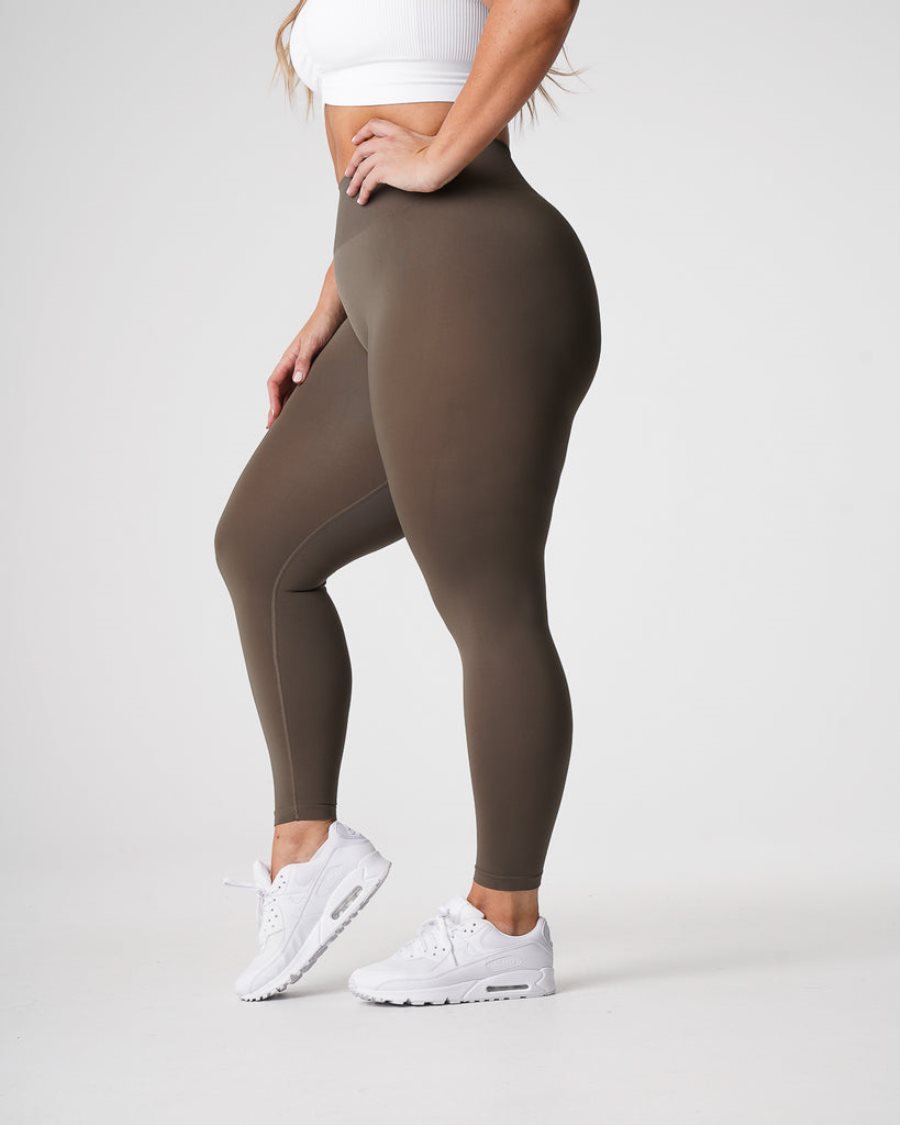 Leggins NVGTN Solid Seamless Mujer Verde Oliva España | vcegOboQ