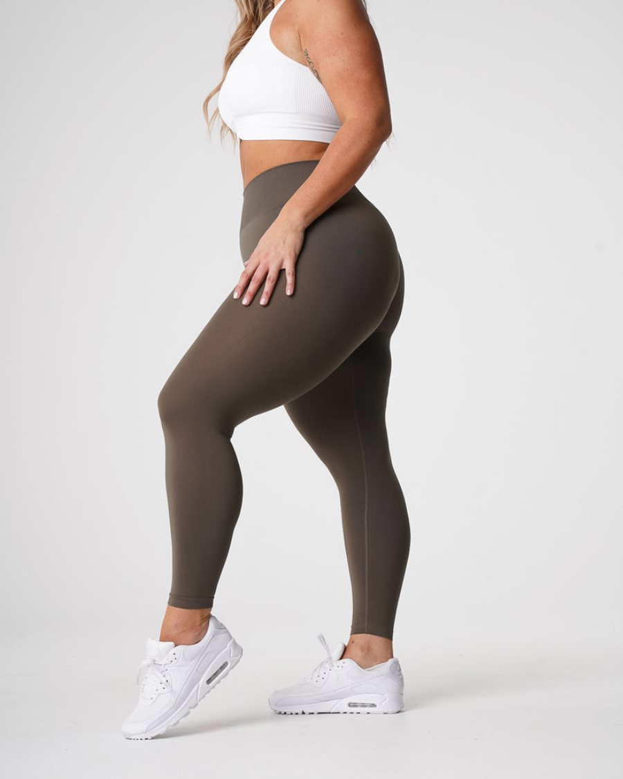 Leggins NVGTN Solid Seamless Mujer Verde Oliva España | vcegOboQ