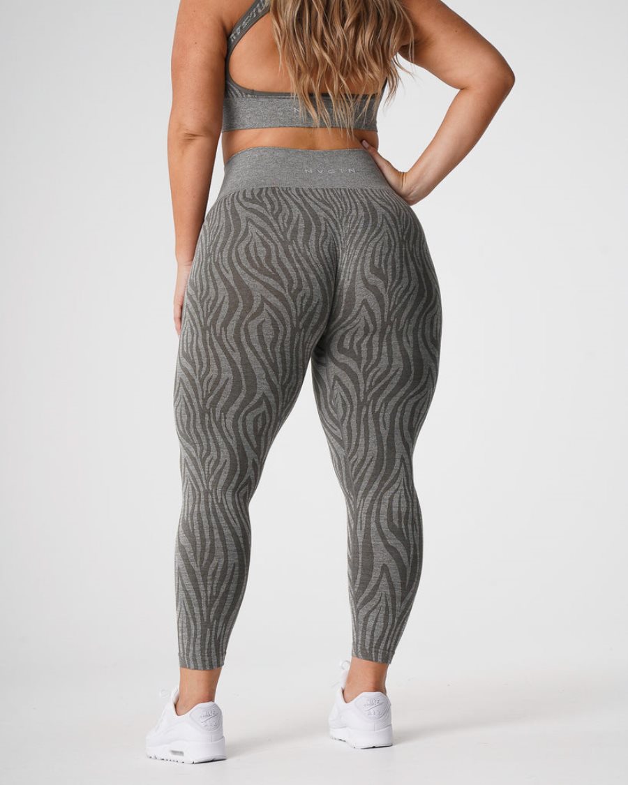 Leggins NVGTN Zebra Seamless Mujer Kaki Verde España | ujkC9zJw