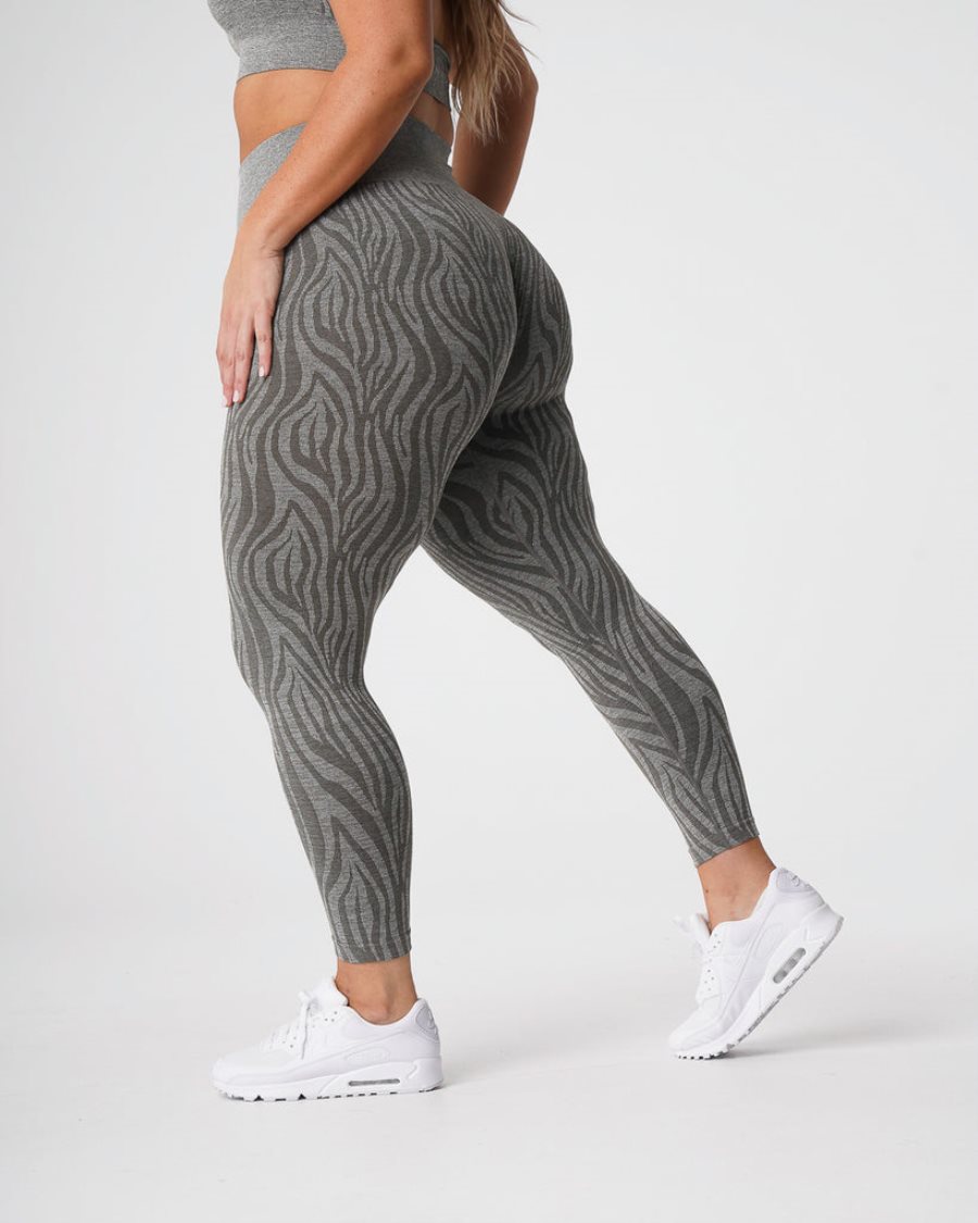 Leggins NVGTN Zebra Seamless Mujer Kaki Verde España | ujkC9zJw