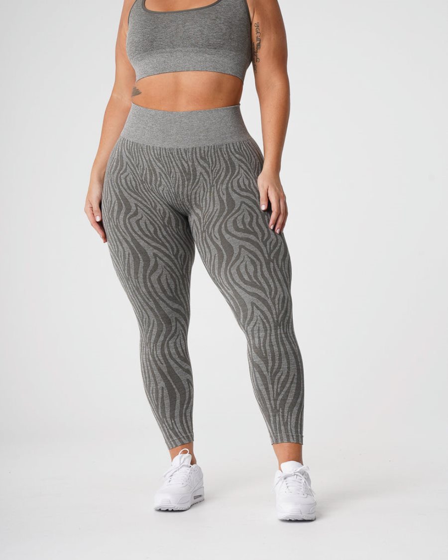 Leggins NVGTN Zebra Seamless Mujer Kaki Verde España | ujkC9zJw