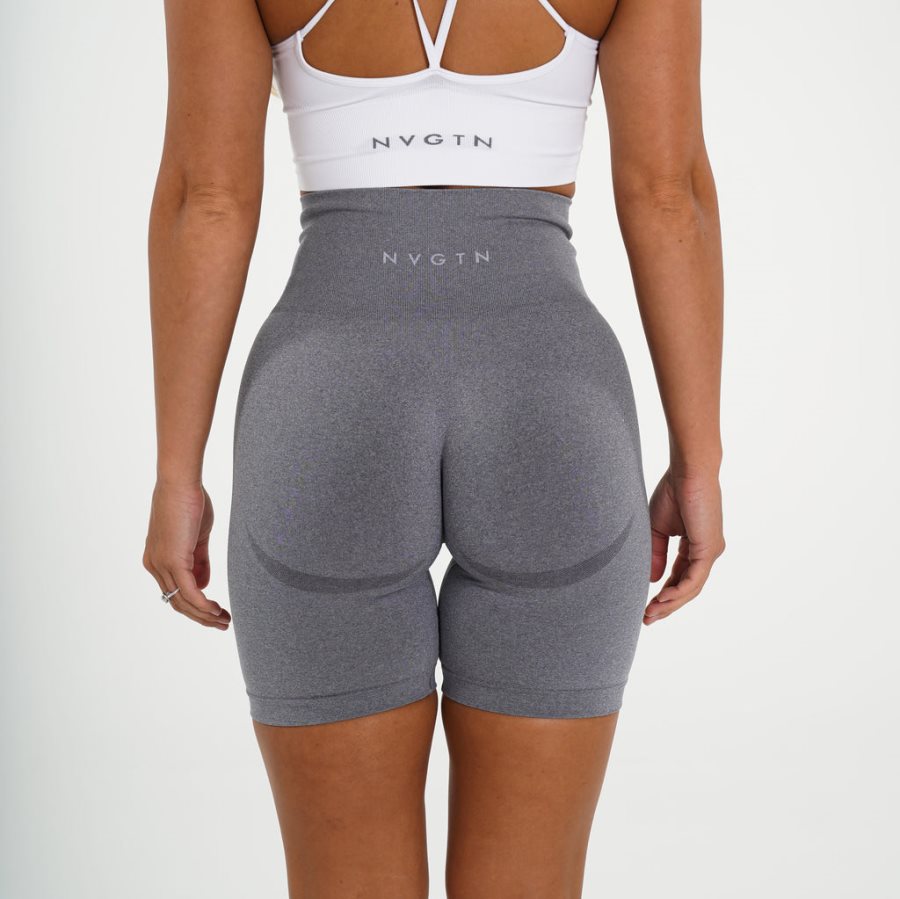 Pantalones Cortos NVGTN Ciclismo Mujer Gris España | bohGoLev