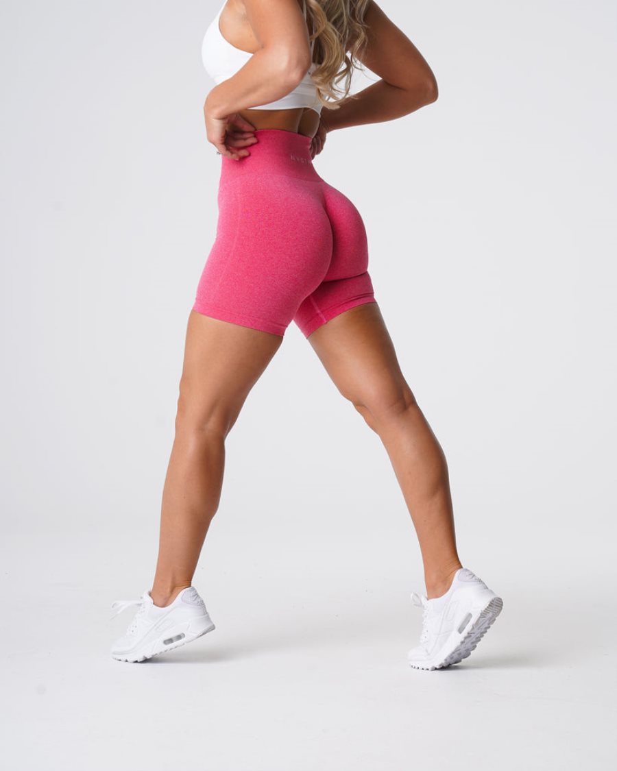 Pantalones Cortos NVGTN Pro Seamless Mujer Rosas España | FMMbMecg