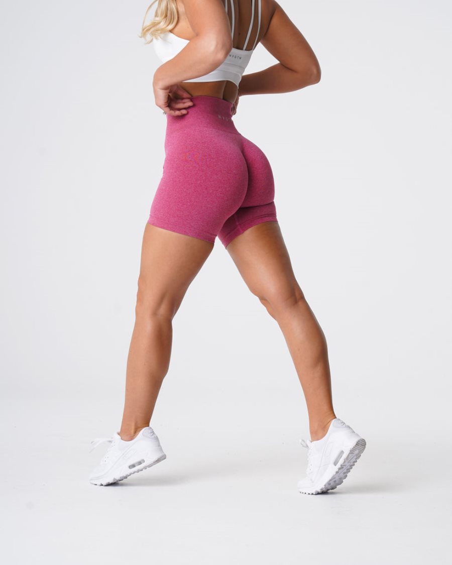 Pantalones Cortos NVGTN Pro Seamless Mujer Rosas España | SPtqsAYQ