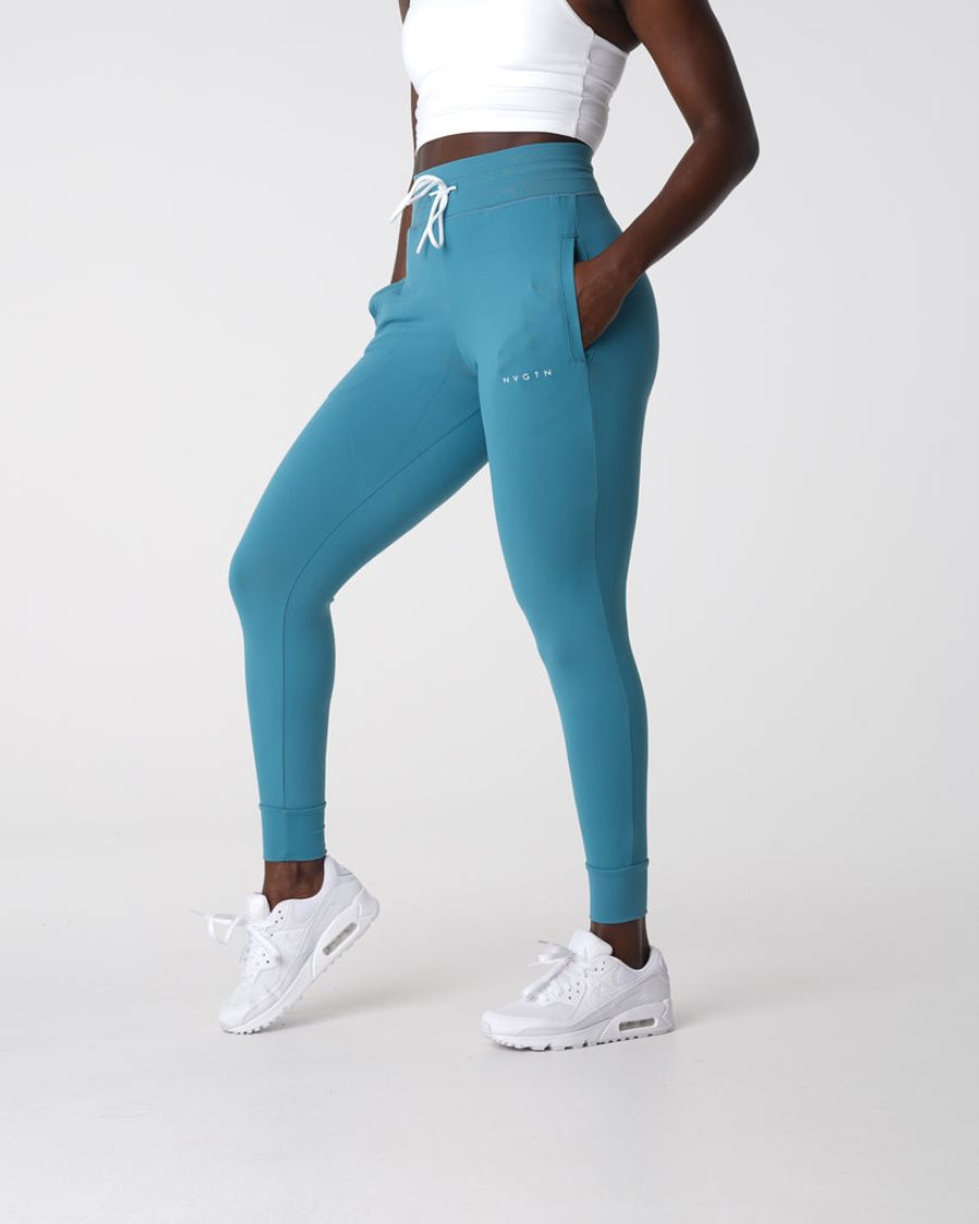 Pantalones Jogger NVGTN Joggers Mujer Azules España | grc0yp1J