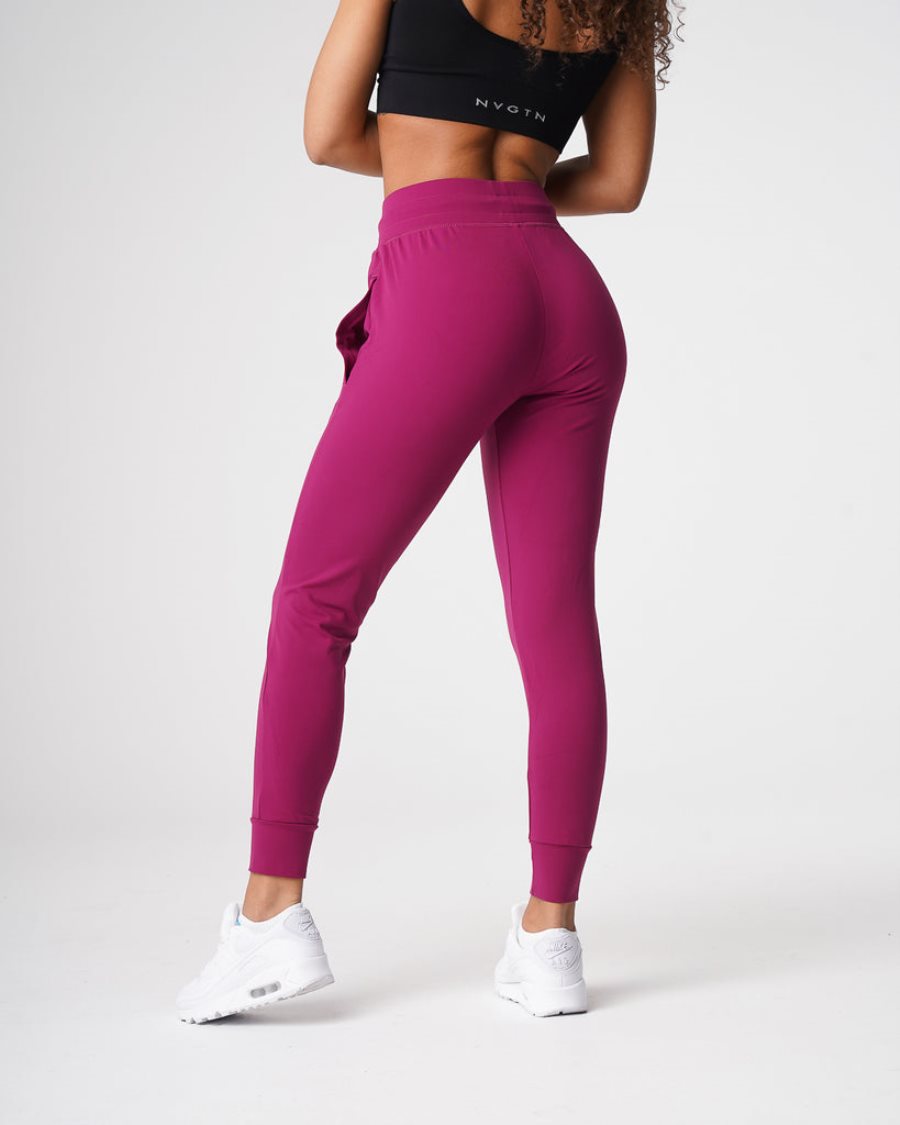 Pantalones Jogger NVGTN Joggers Mujer Burdeos España | f5pcfUFq