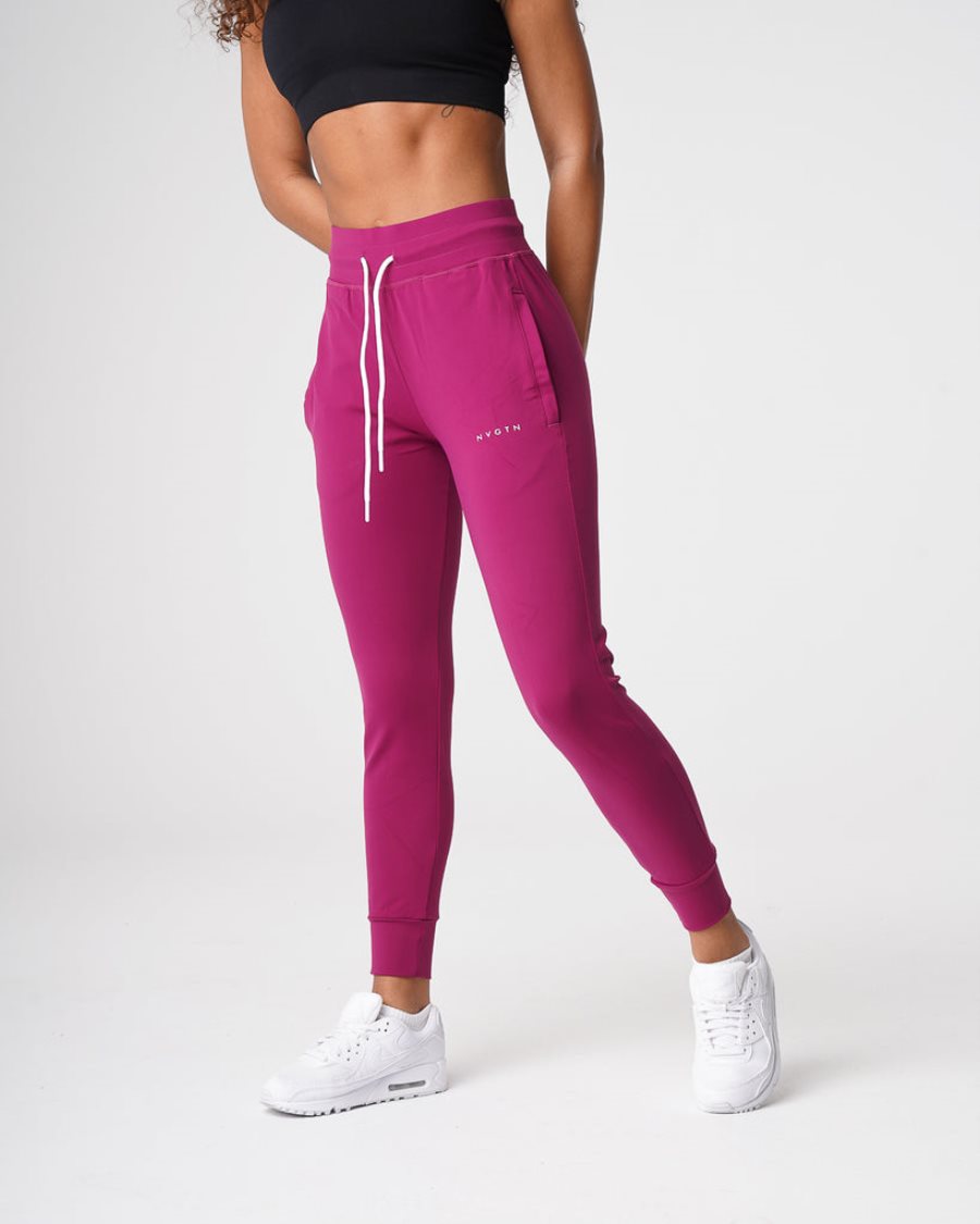 Pantalones Jogger NVGTN Joggers Mujer Burdeos España | f5pcfUFq