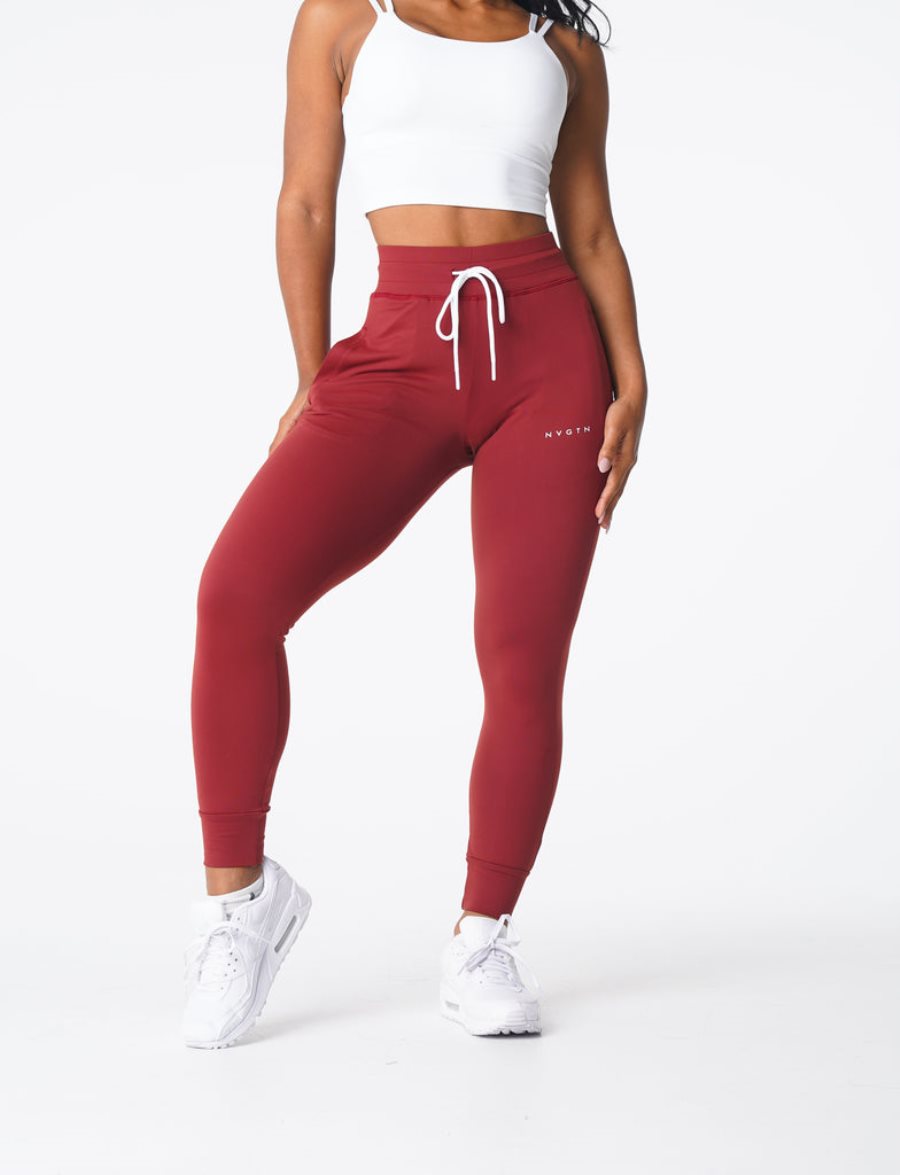 Pantalones Jogger NVGTN Joggers Mujer Moradas Rojas España | 16D6R1NV