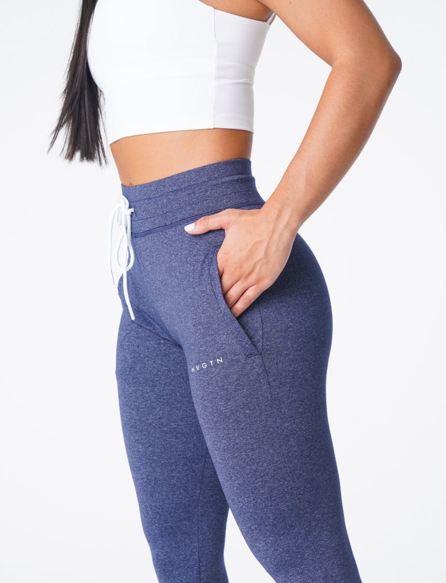 Pantalones Jogger NVGTN Joggers Mujer Moradas España | XqwjEaEK