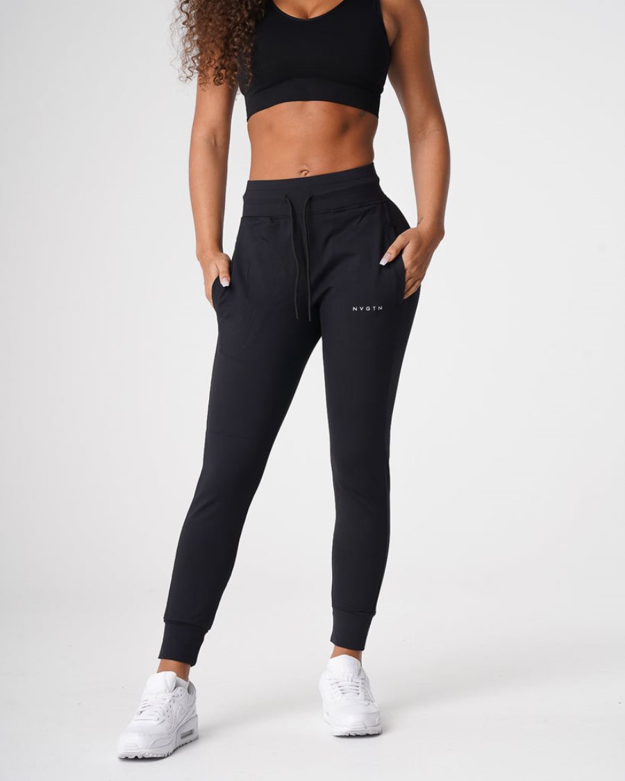 Pantalones Jogger NVGTN Joggers Mujer Negras España | wOddScVE