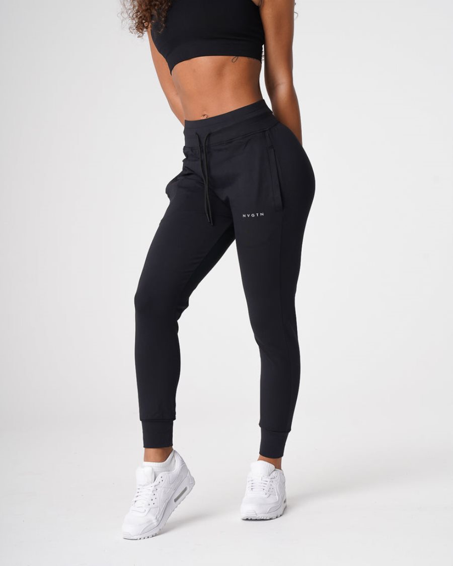 Pantalones Jogger NVGTN Joggers Mujer Negras España | wOddScVE