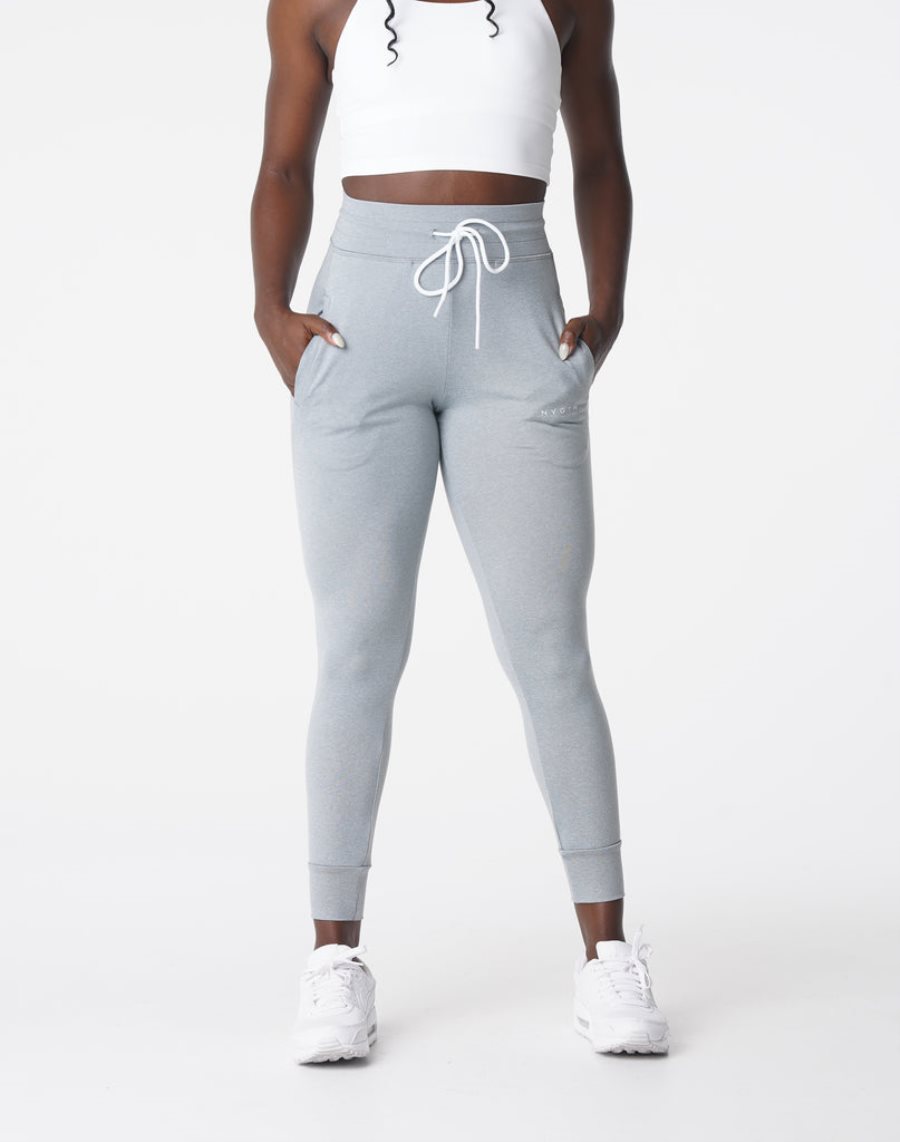 Pantalones Jogger NVGTN Joggers Mujer Plateadas España | jIxFg5lS