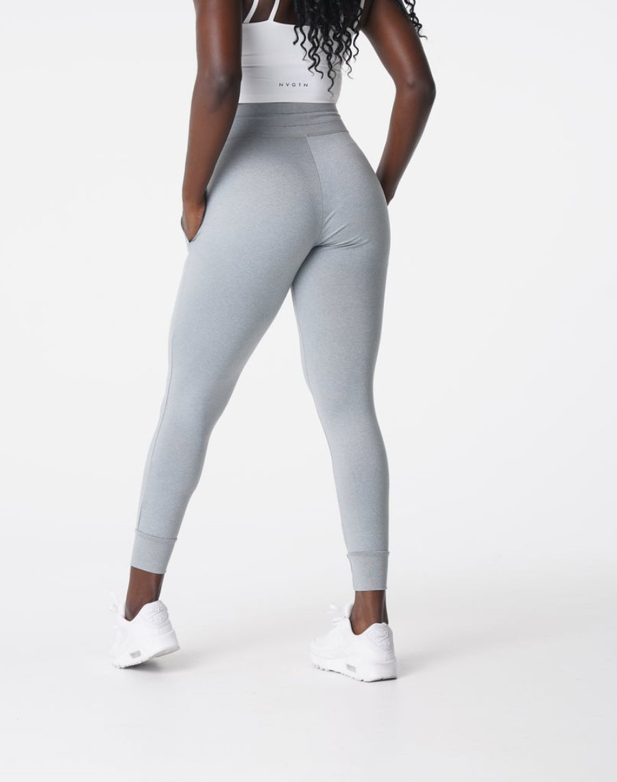 Pantalones Jogger NVGTN Joggers Mujer Plateadas España | jIxFg5lS