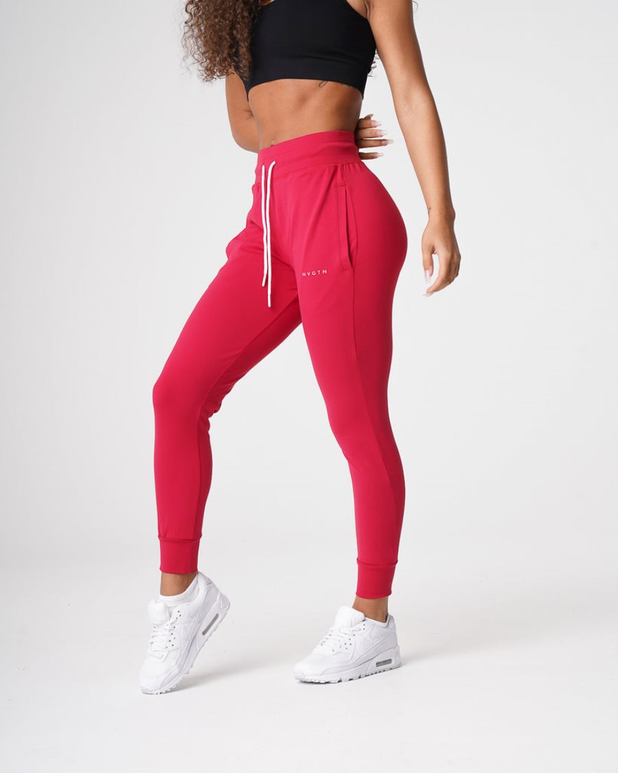 Pantalones Jogger NVGTN Joggers Mujer Rojas España | 40fkRmI6