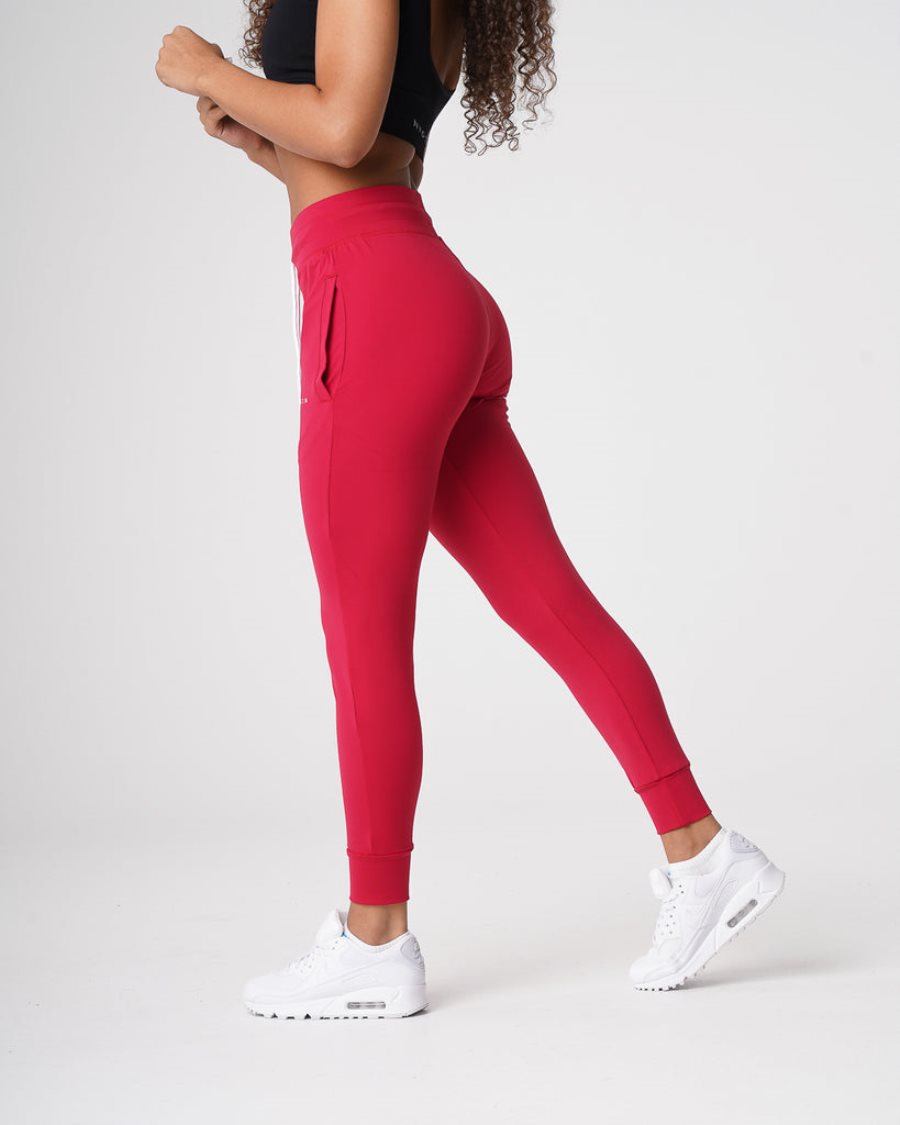 Pantalones Jogger NVGTN Joggers Mujer Rojas España | 40fkRmI6