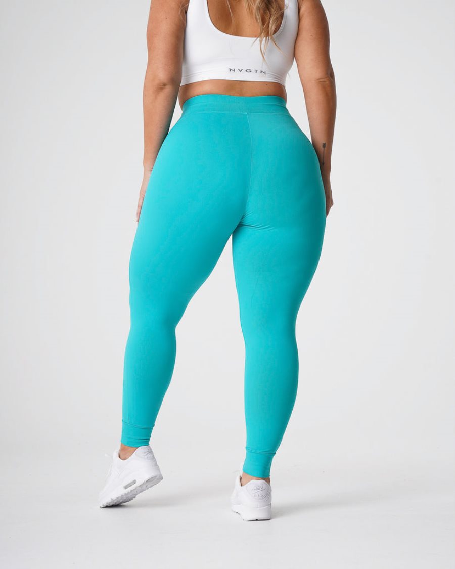 Pantalones Jogger NVGTN Joggers Mujer Turquesa España | 3793KIBW