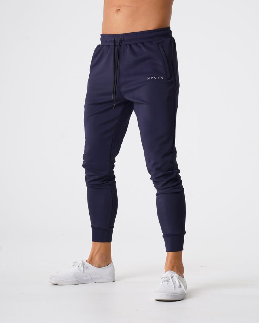 Pantalones Jogger NVGTN Pista Hombre Azul Marino España | pyvkzfoT