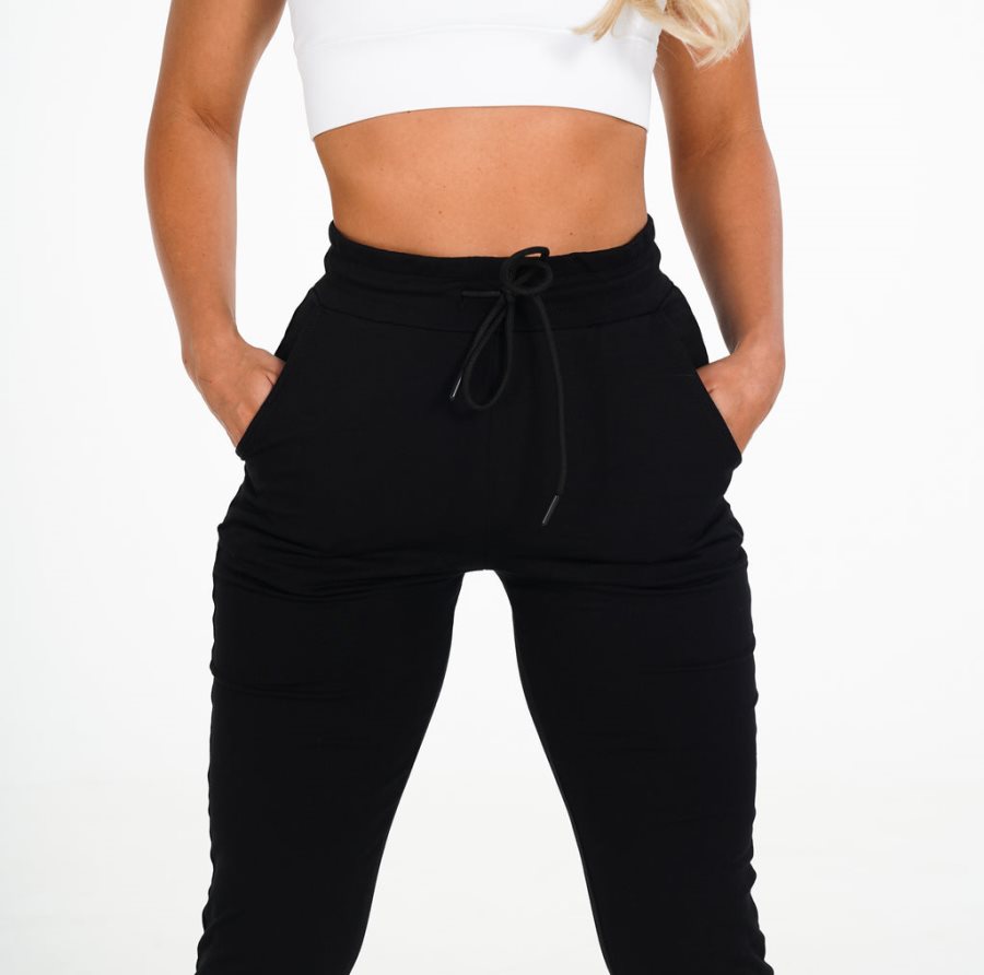 Pantalones Jogger NVGTN Relax Mujer Negras España | lfe5DsQi