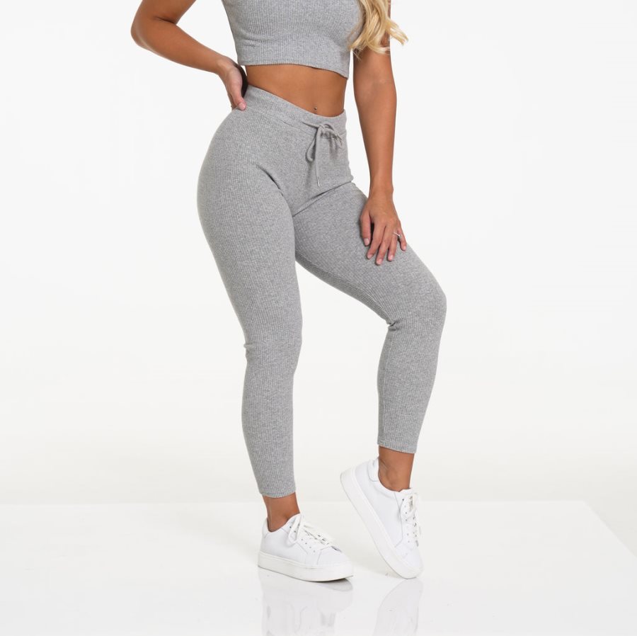 Pantalones NVGTN Lazy Day Lounge Mujer Gris España | 8eOsLlwo