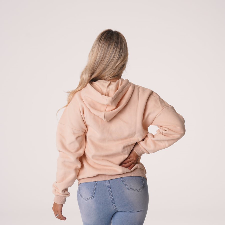 Sudadera Con Capucha NVGTN Essential Drop Shoulder Mujer Beige España | H6R5WLWU