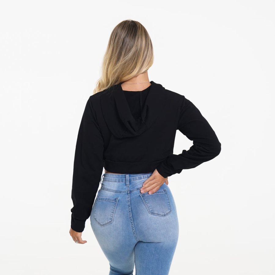 Sudadera Con Capucha NVGTN Kick Back Mujer Negras España | uz5NODgA