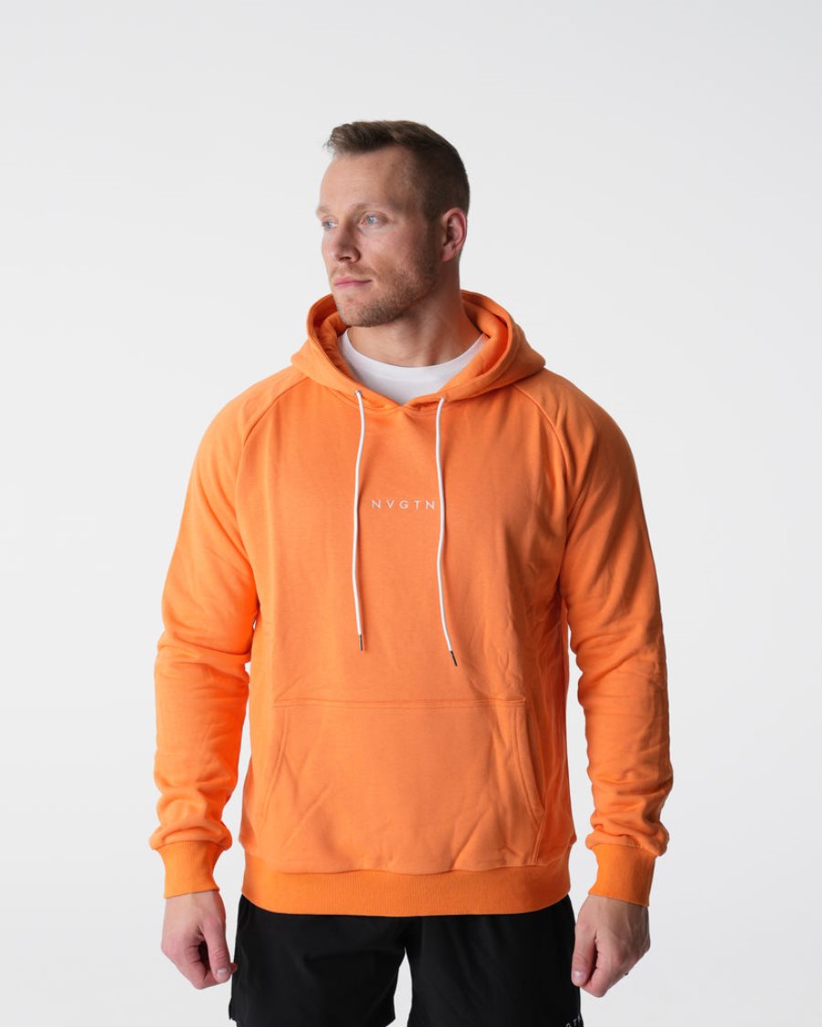 Sudadera Con Capucha NVGTN Lounge Hombre Naranjas España | noVWM1Z4