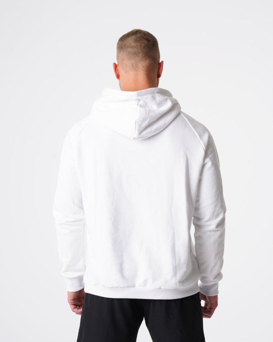 Sudadera Con Capucha NVGTN Lounge Hombre Blancas España | sr2om74G