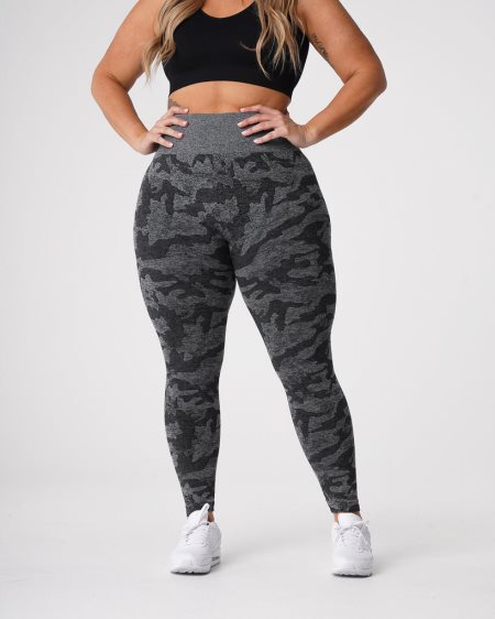 Leggins NVGTN Camo Seamless Mujer Negras España | UsJvcXh1