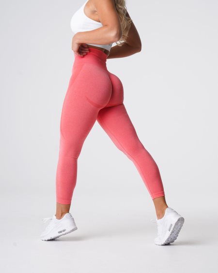 Leggins NVGTN Contour Seamless Mujer Coral España | v7qa5YPS