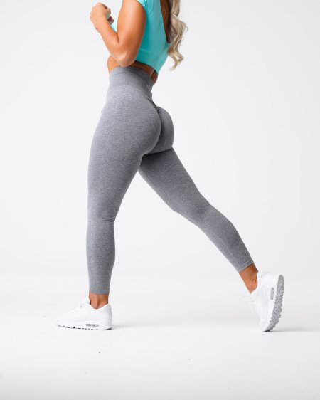 Leggins NVGTN Scrunch Seamless Mujer Gris España | XkStb9MZ