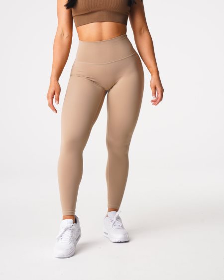 Leggins NVGTN Signature 2.0 Mujer Kaki España | Gjh7Nf9W