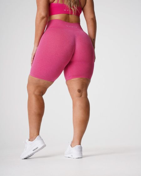 Pantalones Cortos NVGTN Pro Seamless Mujer Fucsia España | DA5jiP98