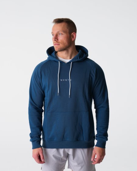 Sudadera Con Capucha NVGTN Lounge Hombre Azul Marino España | N9oMcaGJ